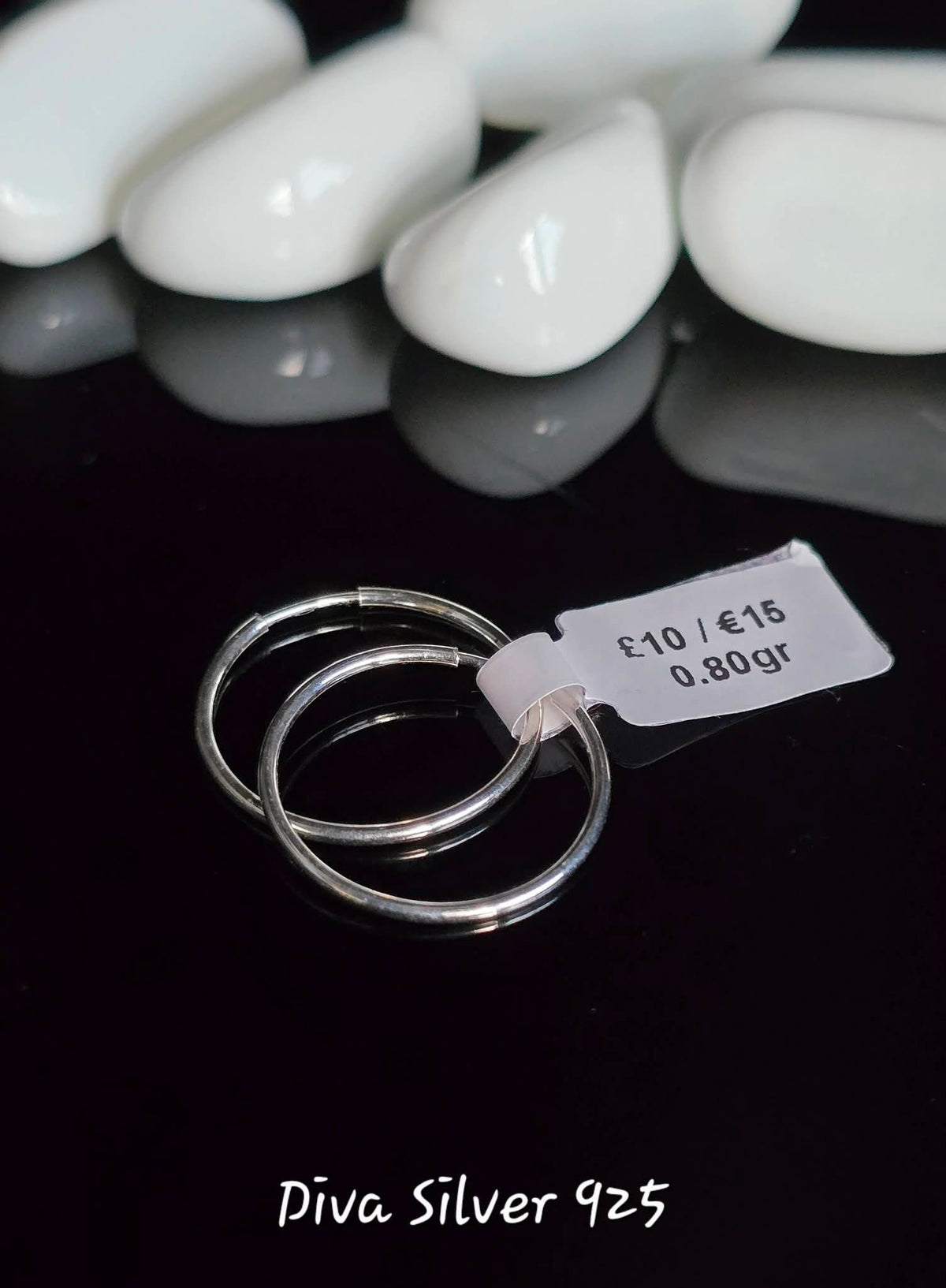 Sterling Silver Small Hoop Women Earrings