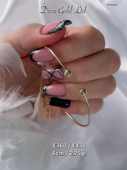 6cm Gold bracelet 585