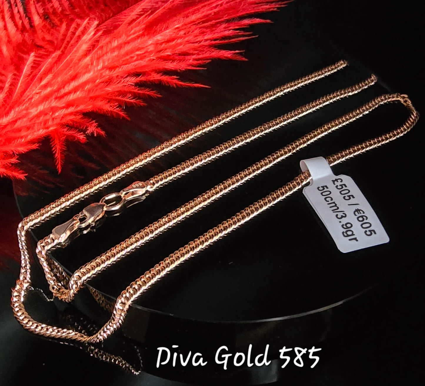 585 Gold chain 50cm