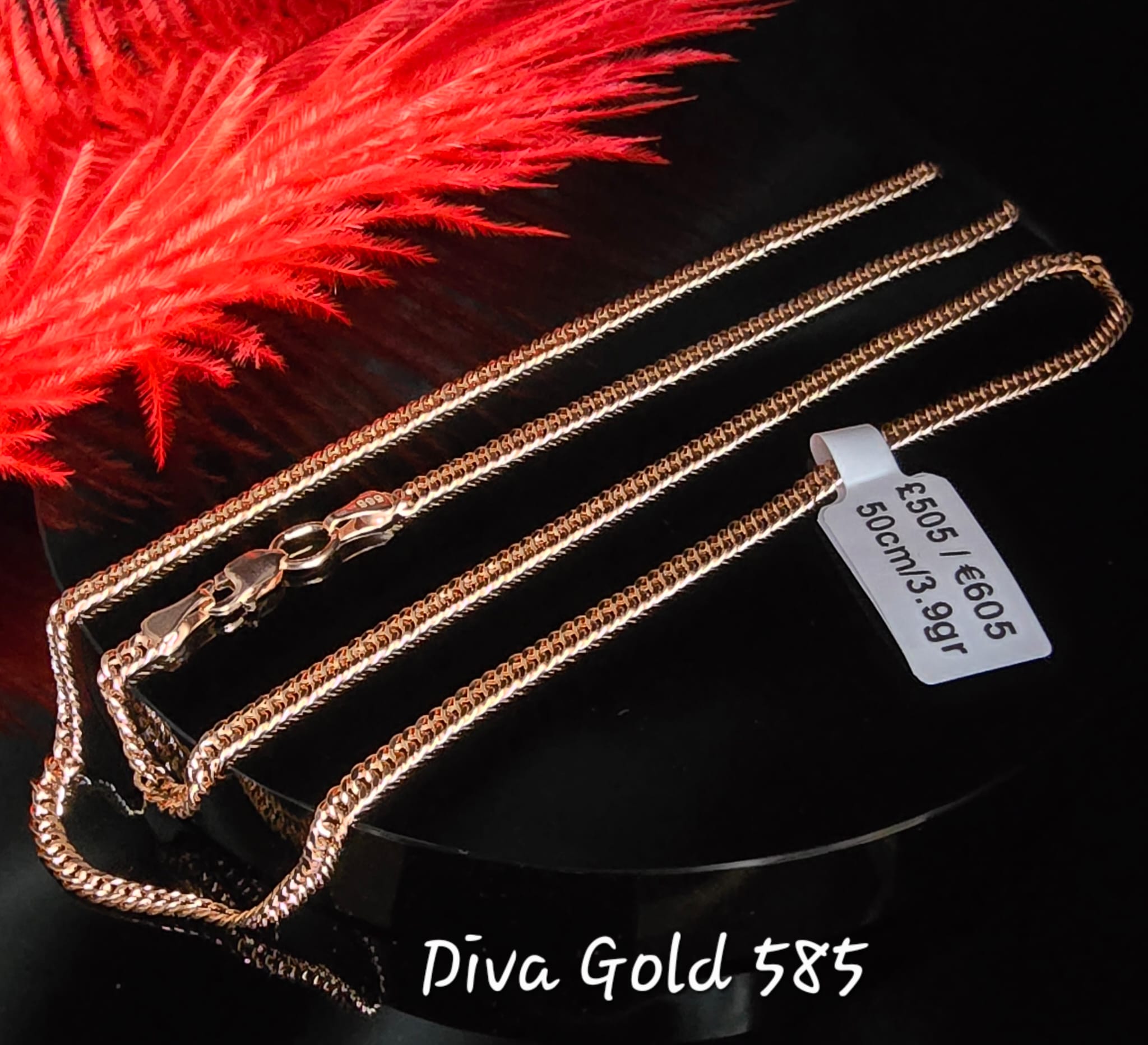 585 Gold chain 50cm