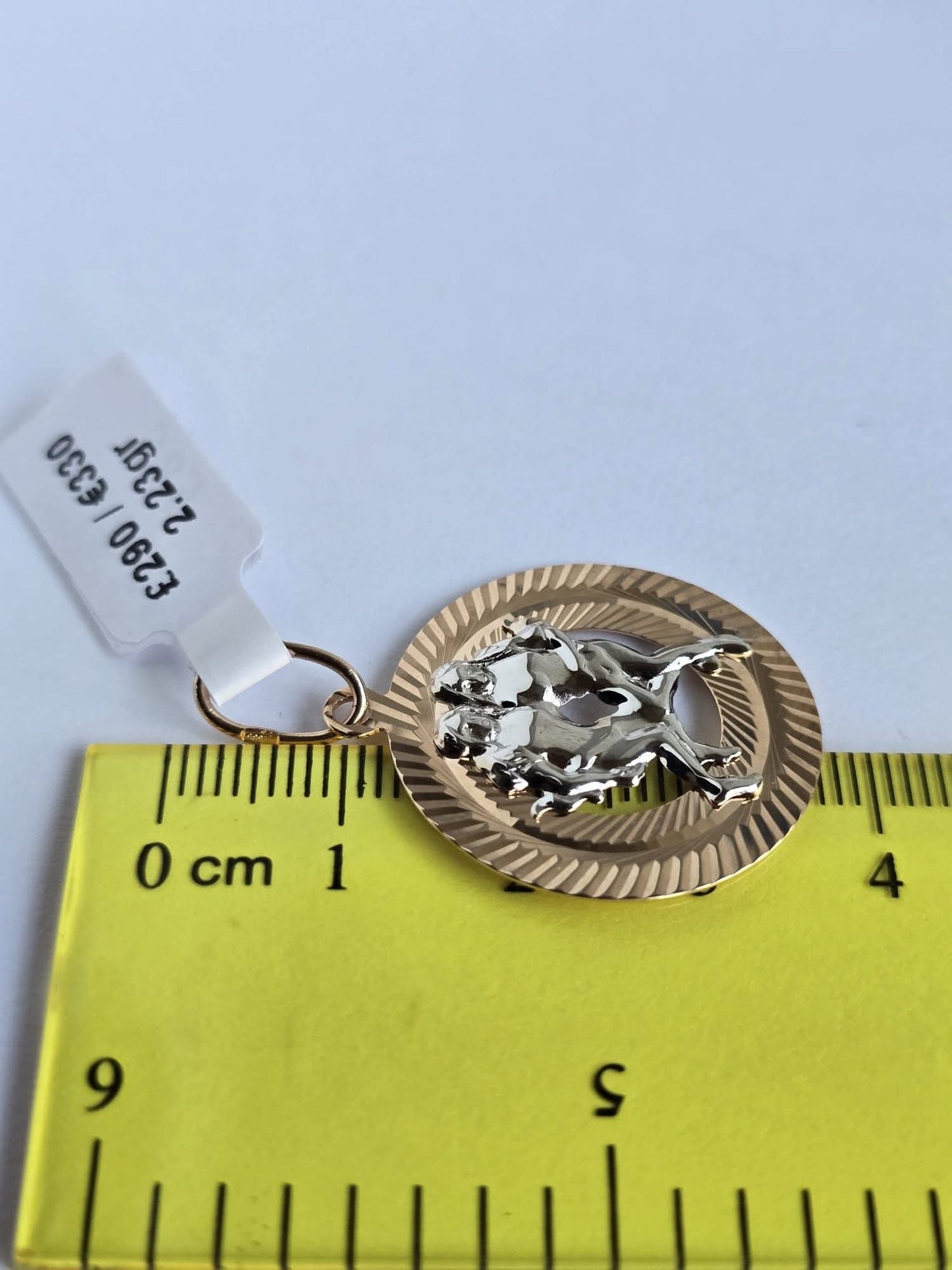 Golden zodiac gemini. 2.23gr