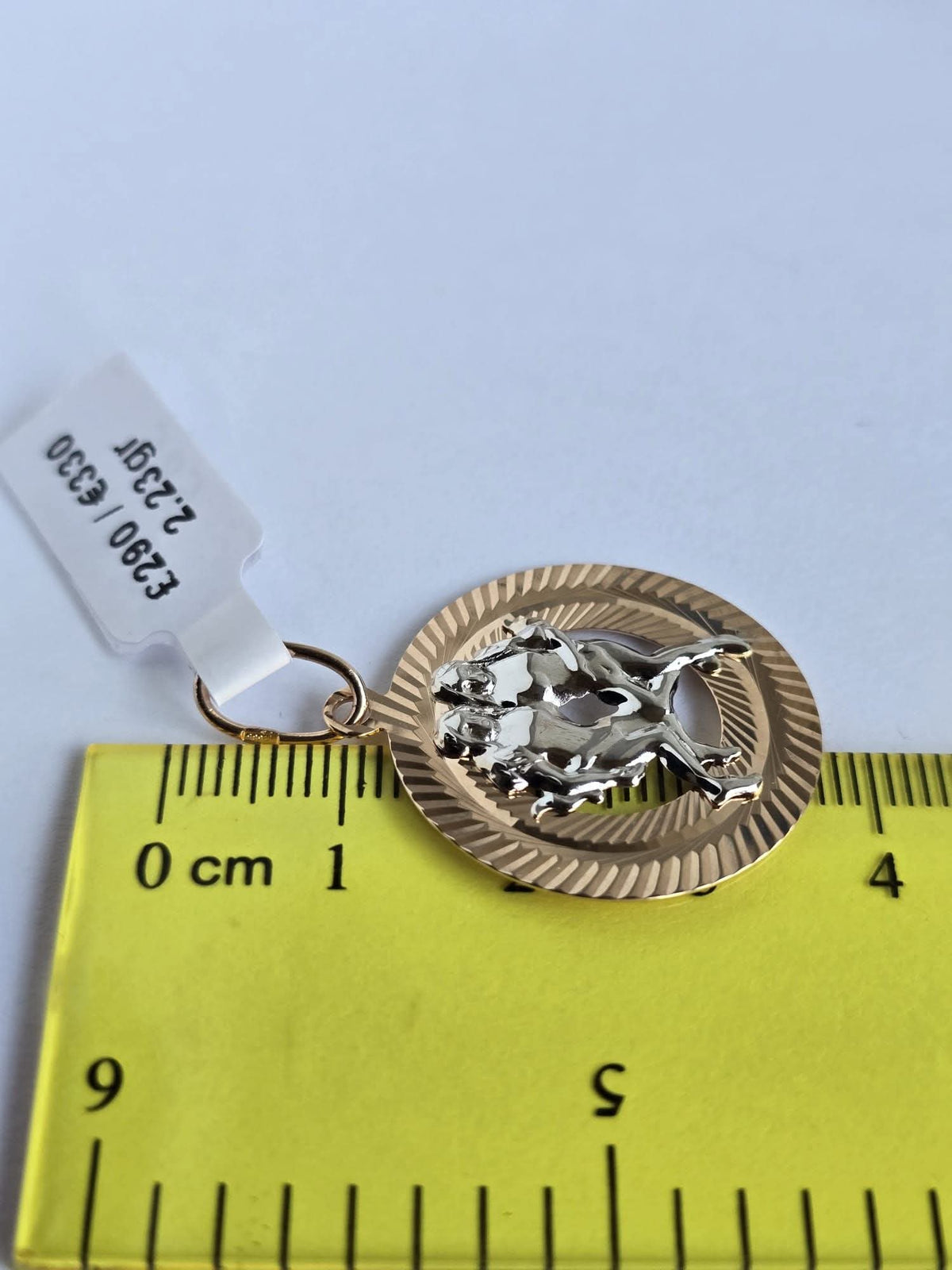 Golden zodiac gemini. 2.23gr