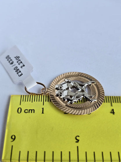 Golden zodiac gemini. 2.23gr