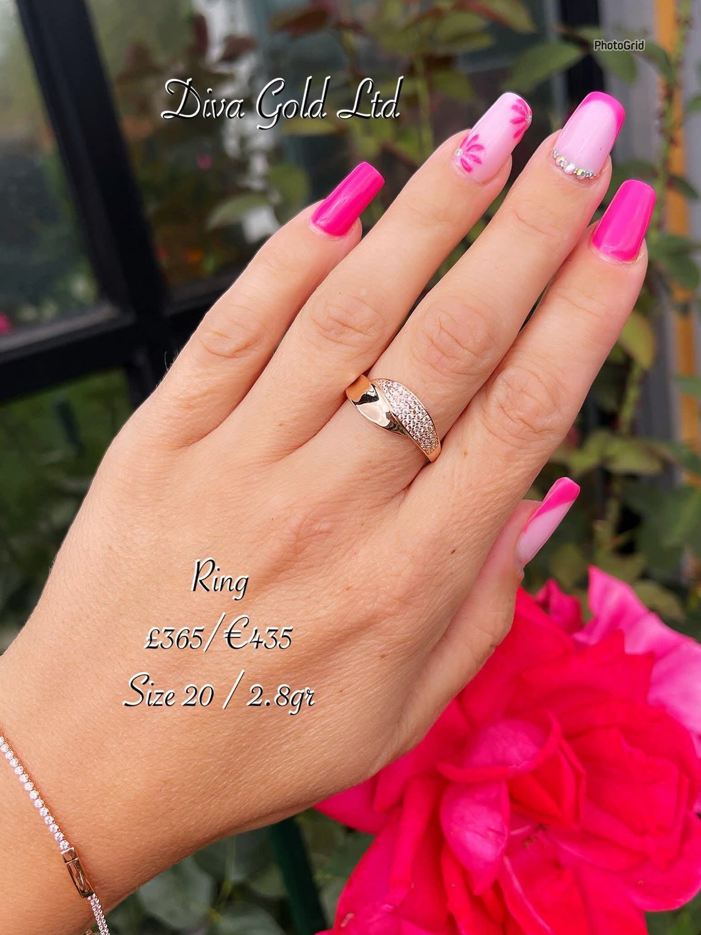 585 Gold ring. Size 20