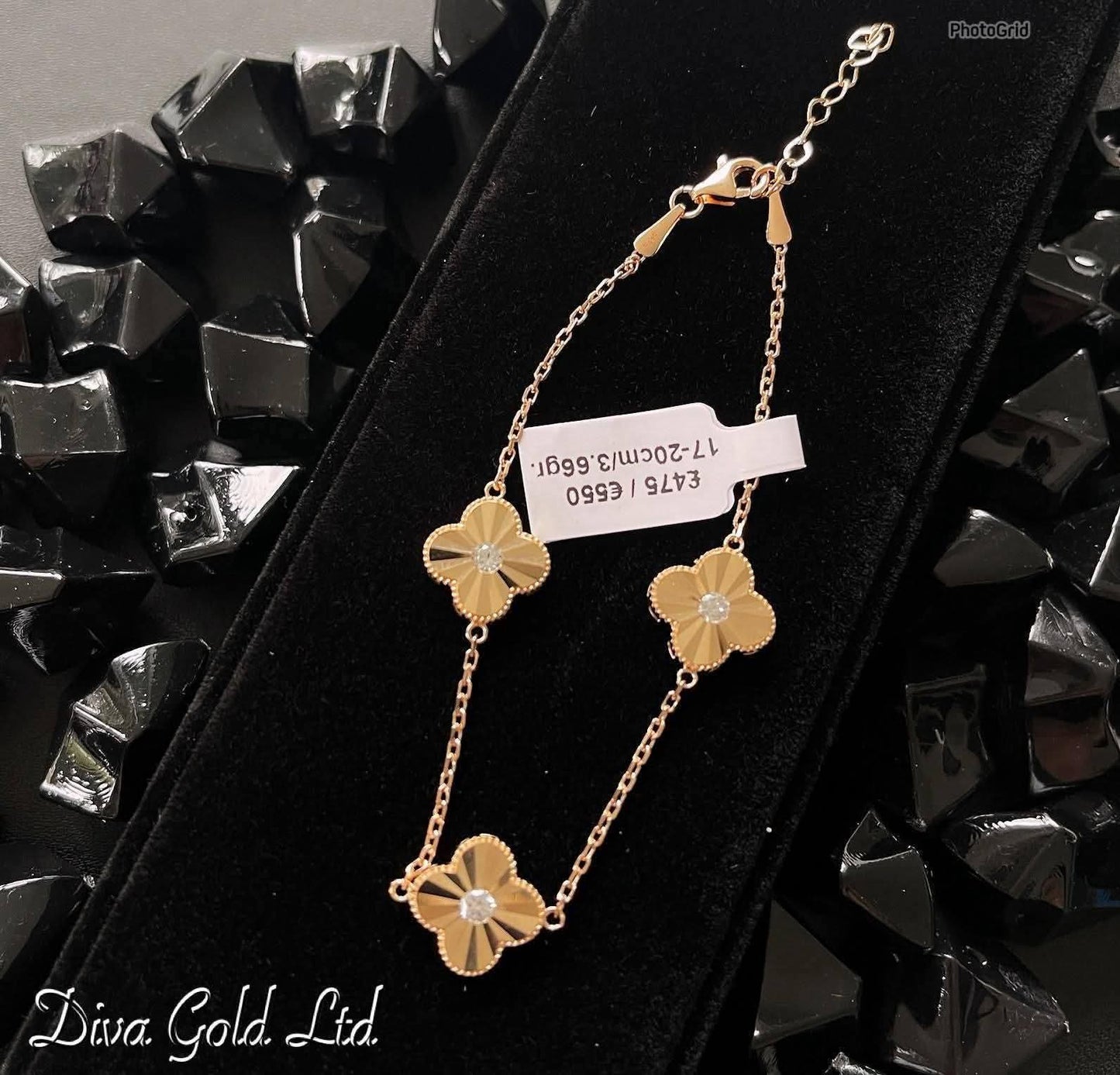 17-20cm Gold bracelet 585