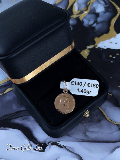 Gold 585 Medallion Pendant