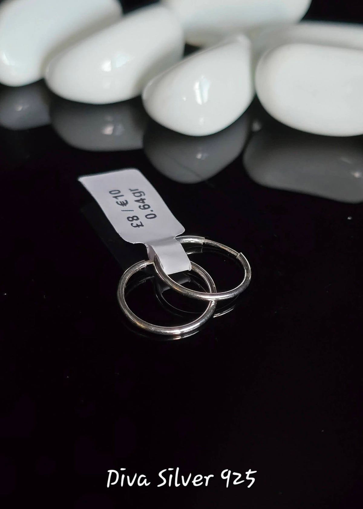 Sterling Silver Hoop Earrings