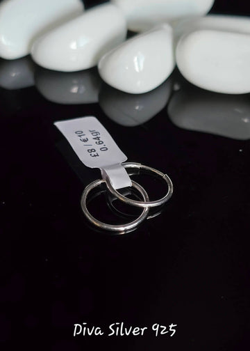 Sterling Silver Hoop Earrings