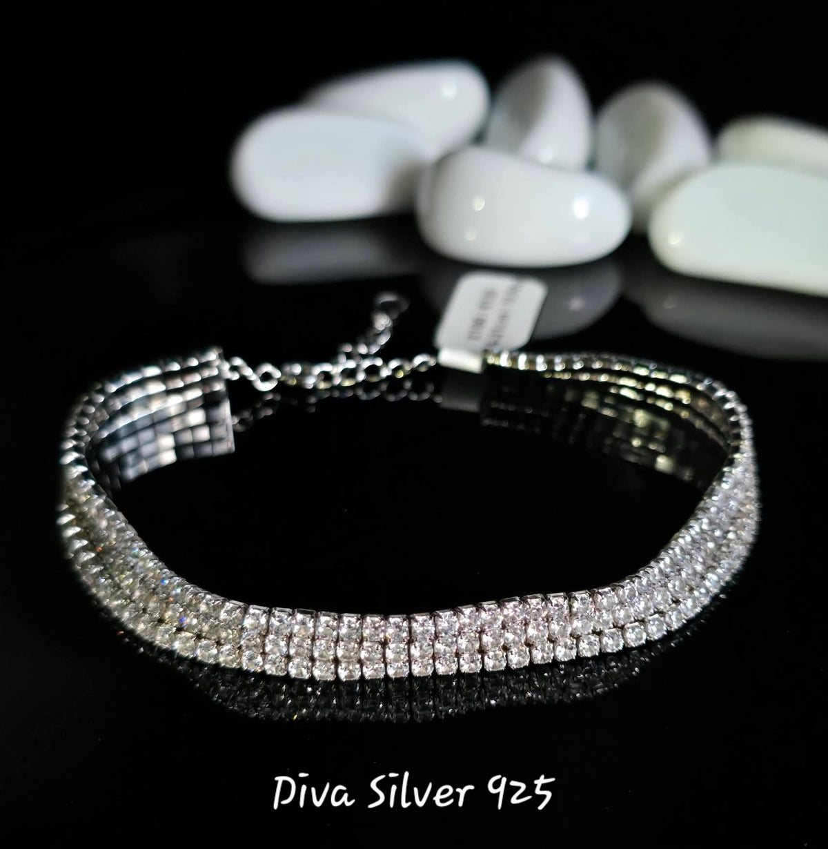 925 Sterling Silver Sparkling Bracelet For Women