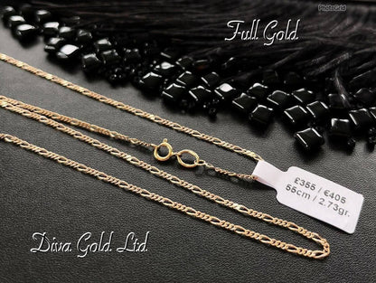 585 Gold chain 55cm. 2.73gr