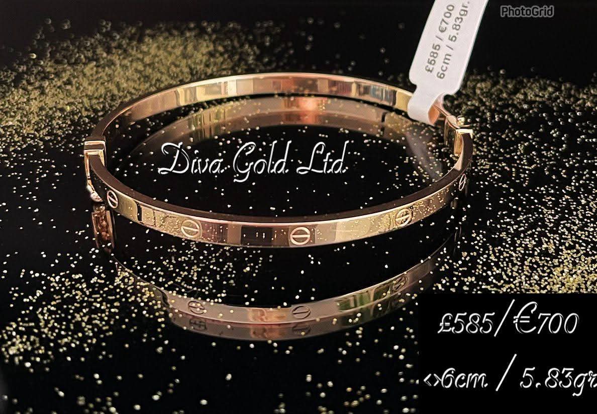 Gold 585 Cartier bracelet