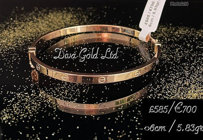 Gold 585 Cartier bracelet