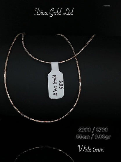Gold 585 chain 50cm