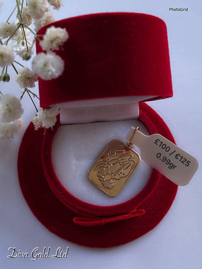 Gold 585 Cancer pendant