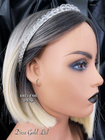 Gold 585 studs earrings