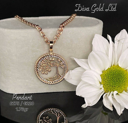 Gold 585 Tree Pendant
