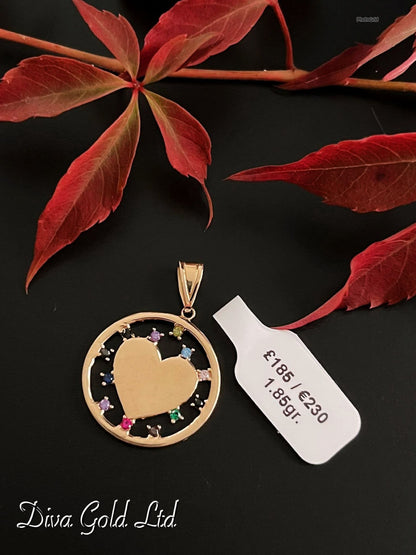Gold 585 Heart Pendant