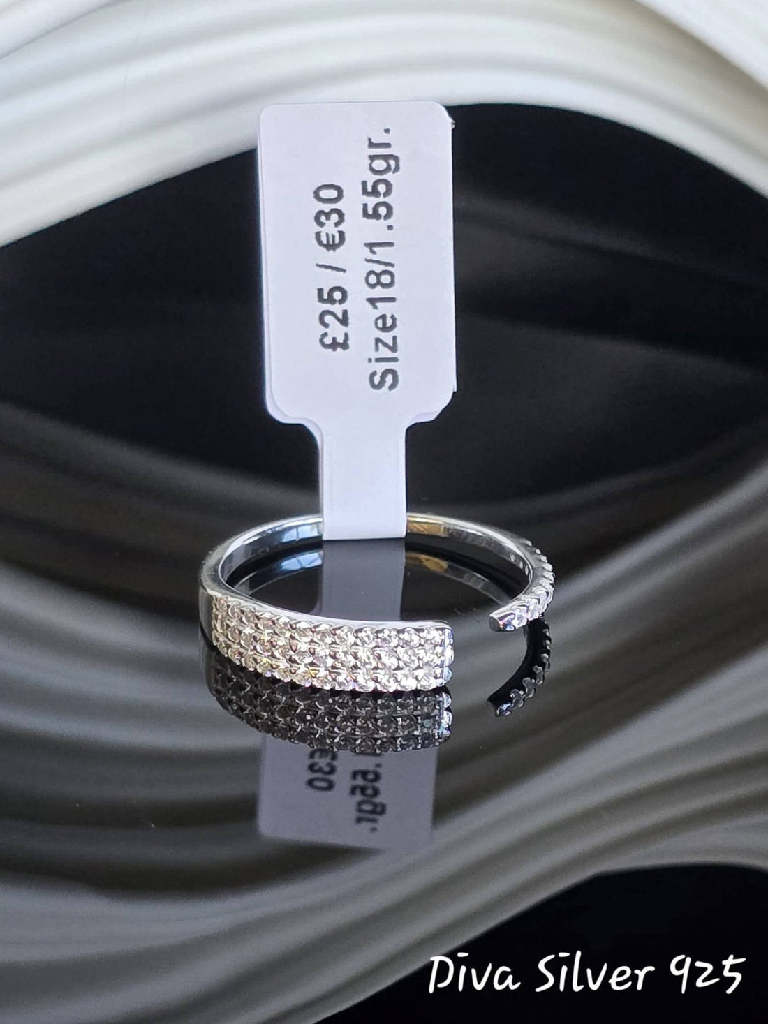 Sterling Silver Shining Ring