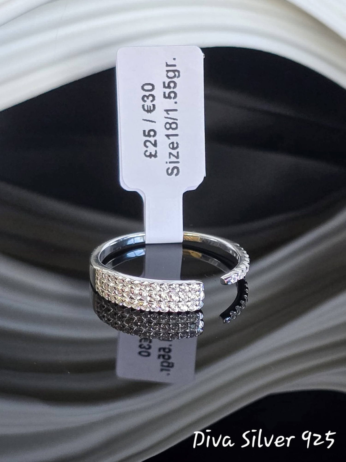 Sterling Silver Shining Ring