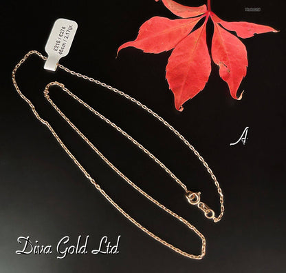 Gold 585 chain 45cm