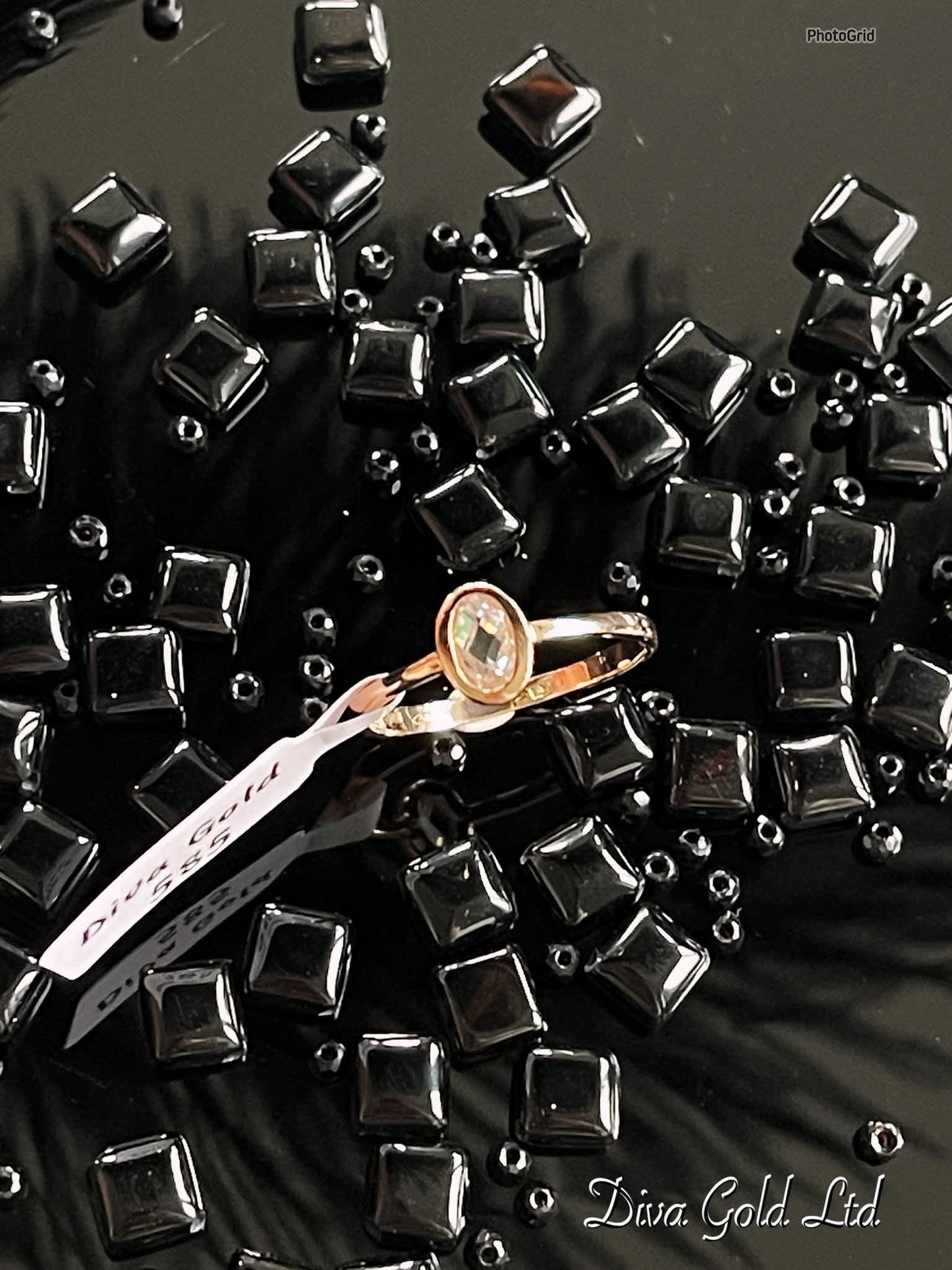 585 Gold Ring. Size 17.5