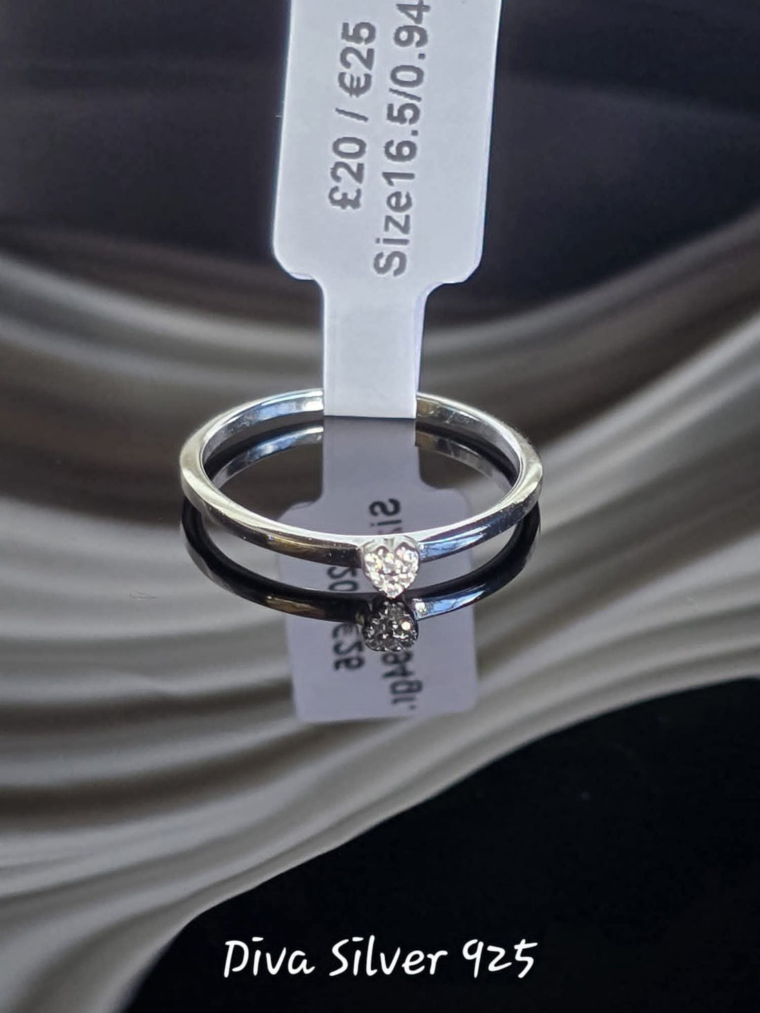 Sterling Silver Love Ring