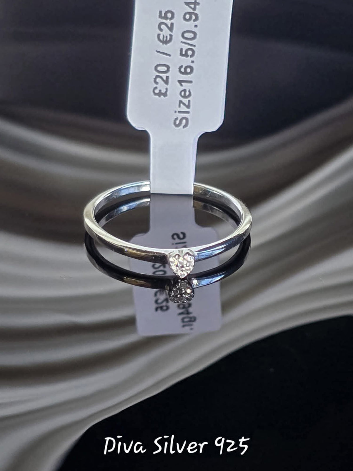 Sterling Silver Love Ring