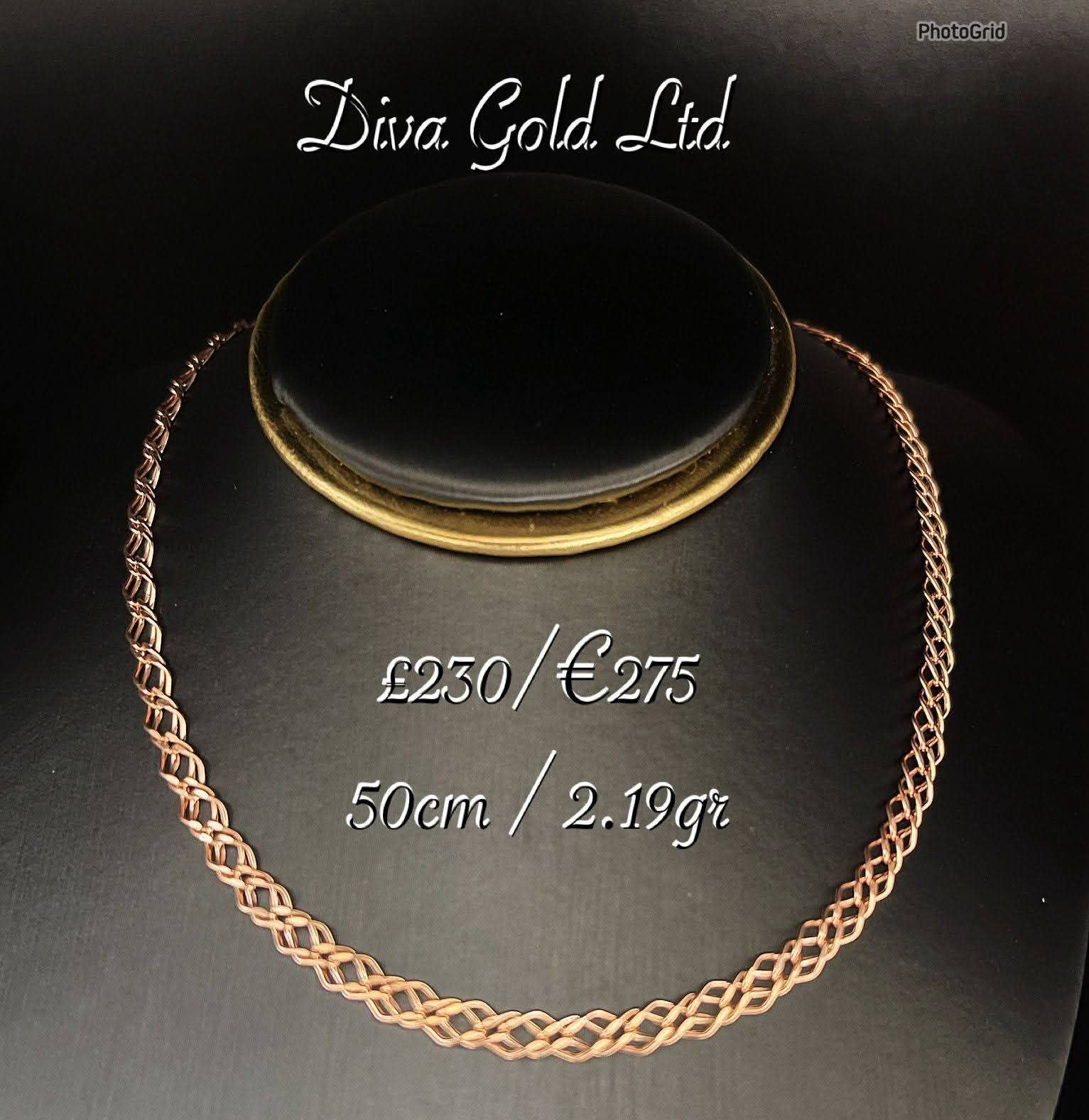 Gold 585 chain 50cm
