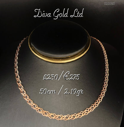 Gold 585 chain 50cm