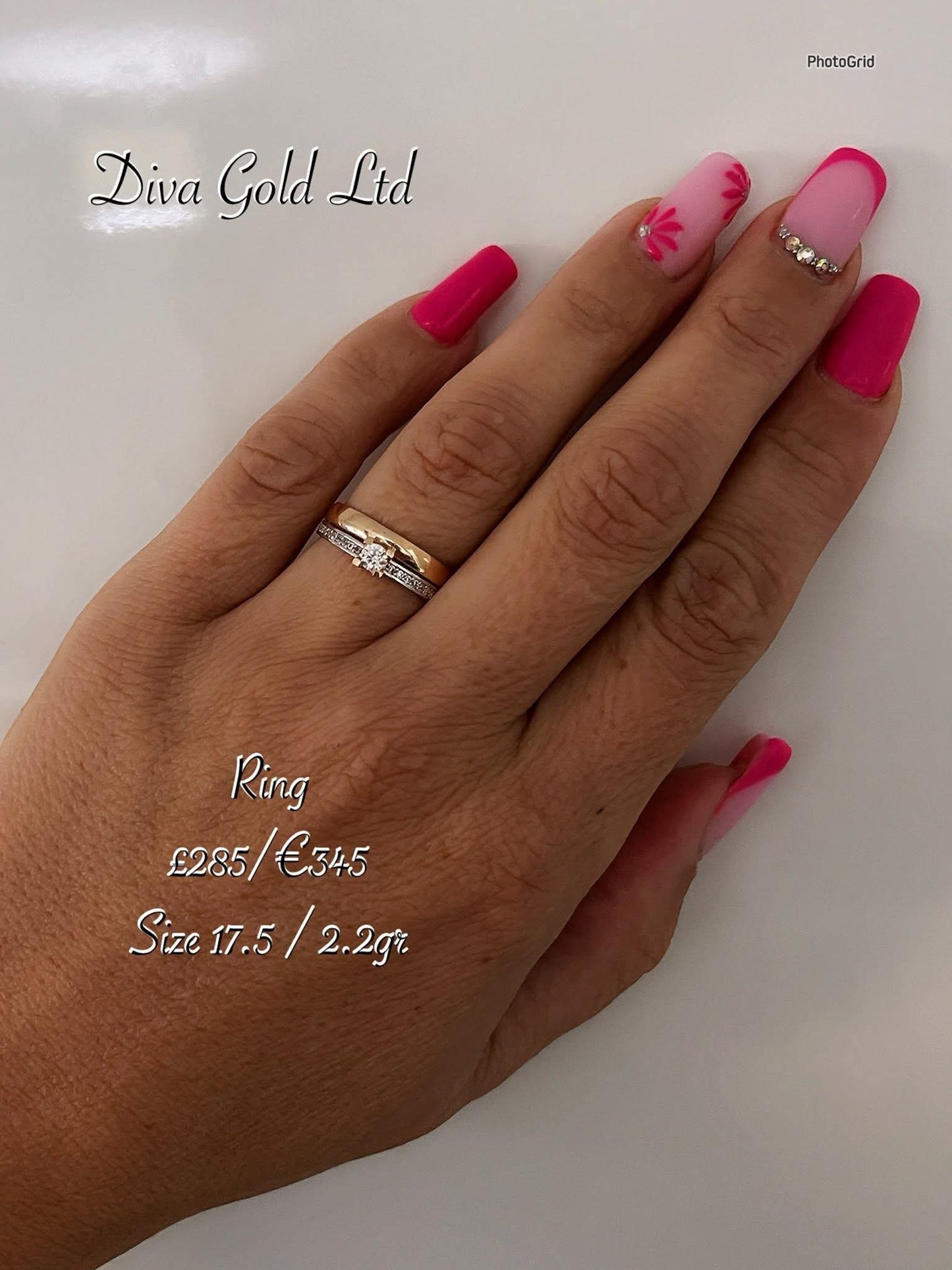 585 Gold ring. Size 17.5