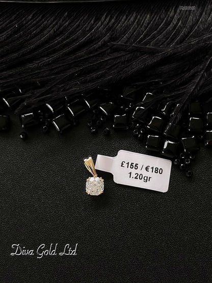 585 Gold pendant. 1.20gr