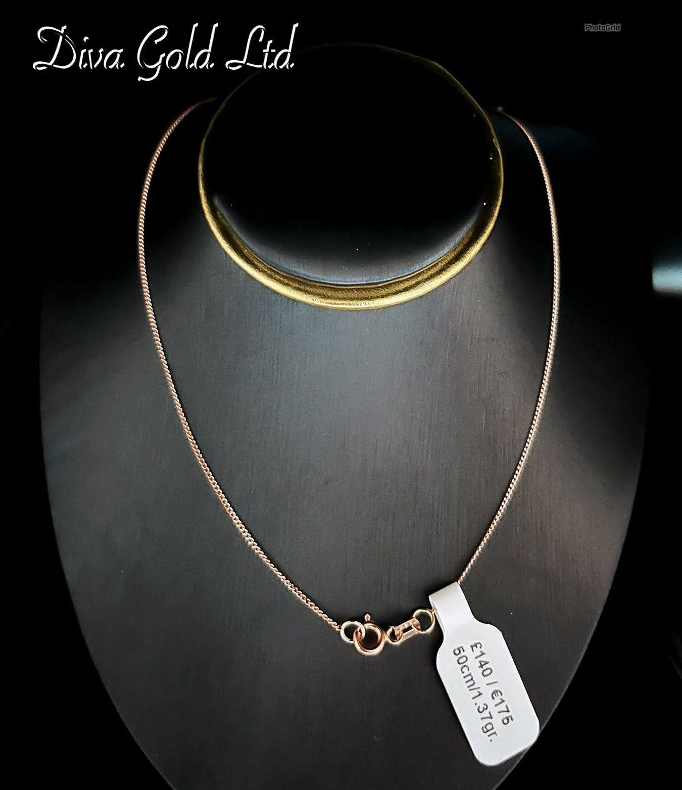 Gold 585 chain 50cm