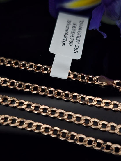 50cm Gold chain 585, 4.81gr