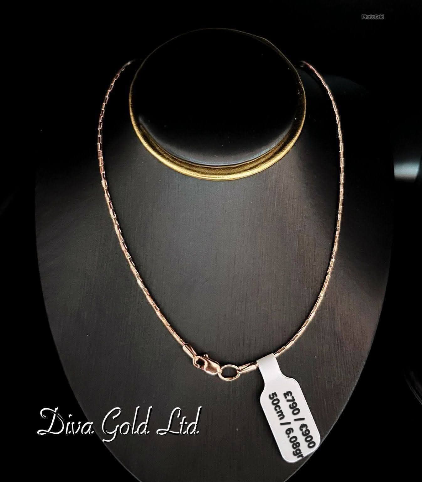 50cm Gold chain 585, 6.08gr