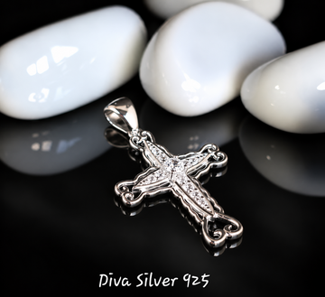 925 Sterling Cross Pendant