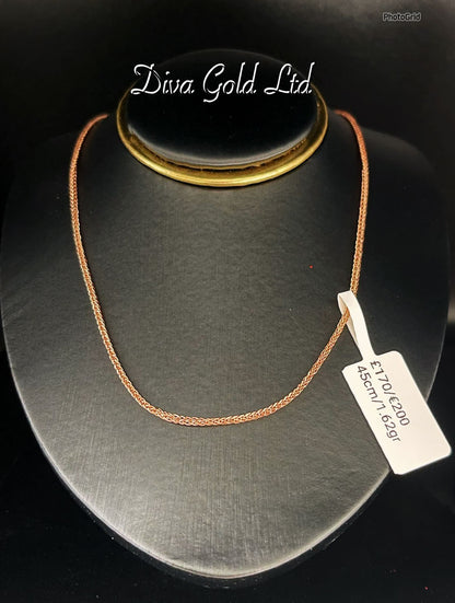 Gold 585 chain 45cm