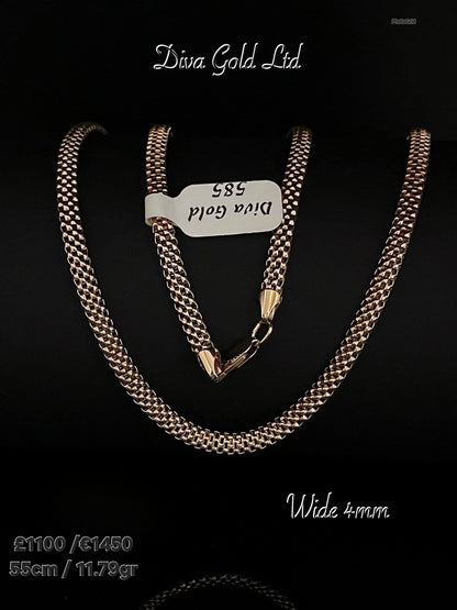 Gold 585 chain 55cm