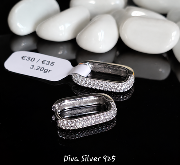 Sterling Silver Solid Women Earrings