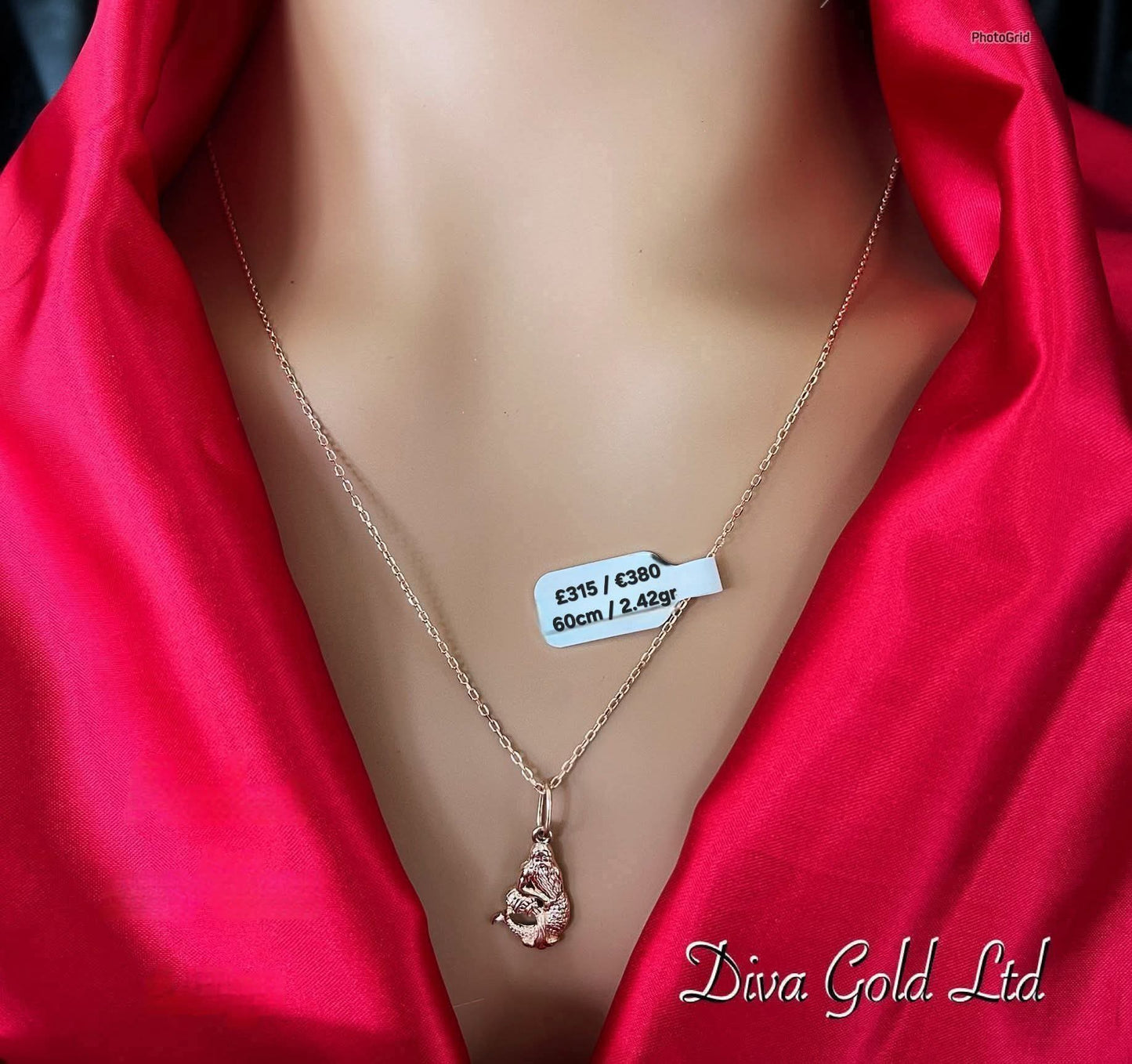 60cm Gold chain 585, 2.42gr
