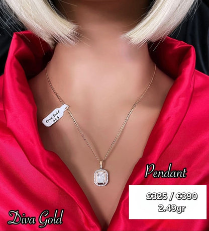 585 Gold pendant. 2.49gr