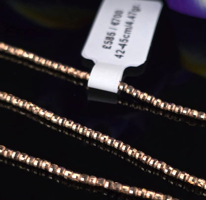 585 Gold chain 42-45cm. 4.47gr
