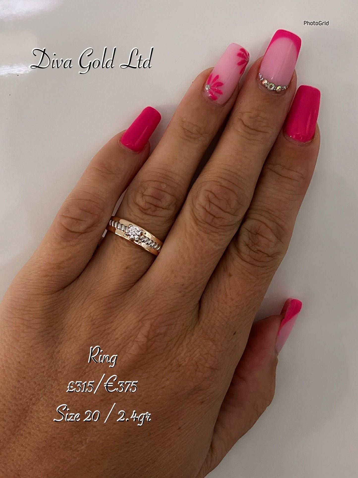 585 Gold ring. Size 20