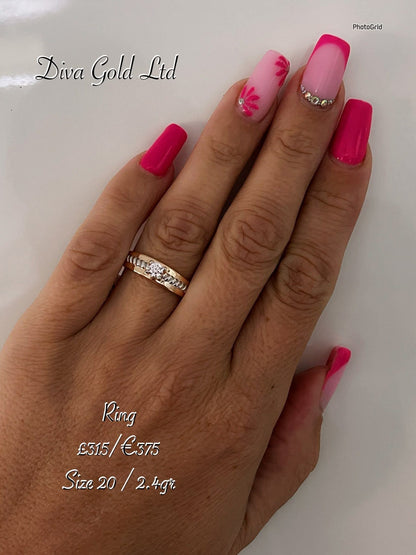 585 Gold ring. Size 20