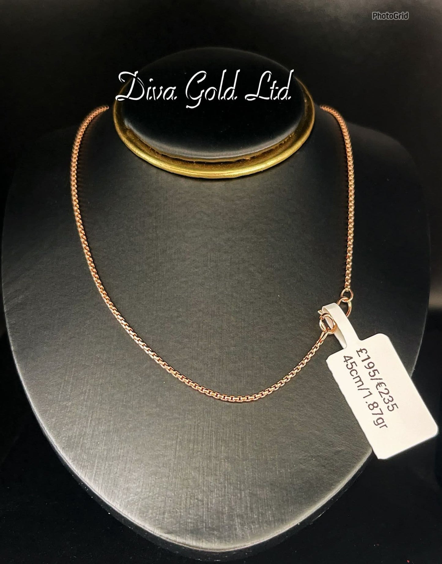 Gold 585 chain 45cm