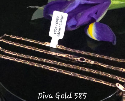 55cm Gold chain 585, 3.90gr