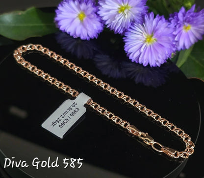 20.5cm Gold bracelet 585
