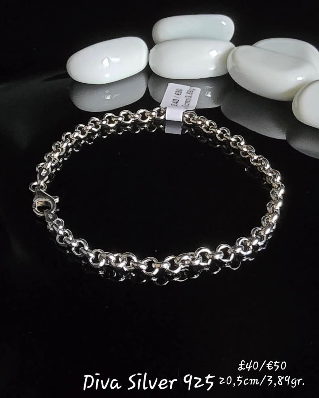 925 Sterling Silver Stunning Unisex Bracelet