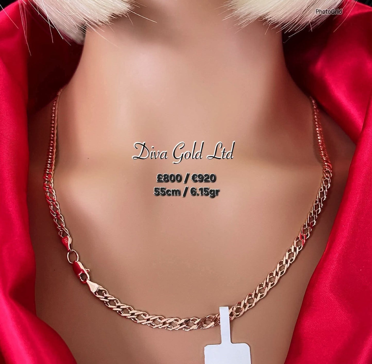 55cm Gold chain 585, 6.16gr
