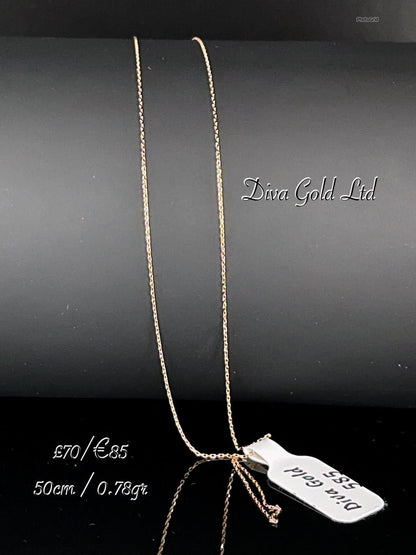 Gold 585 chain 50cm