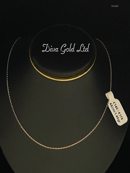 Gold 585 chain 45cm